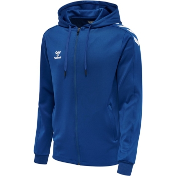 Kinder Kapuzenjacke Hummel Core XK Poly Zip Hood - Blau